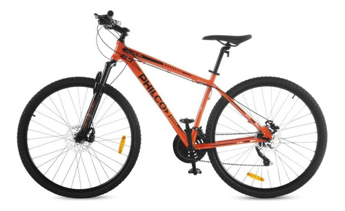 Bicicleta Philco Escape 29er 2021 Naranja Negra