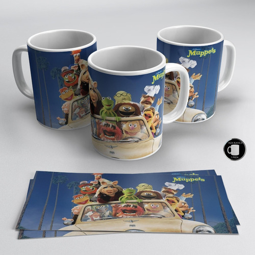 Taza Blanca 11 Oz / The Muppets , M03 (1 Pz)