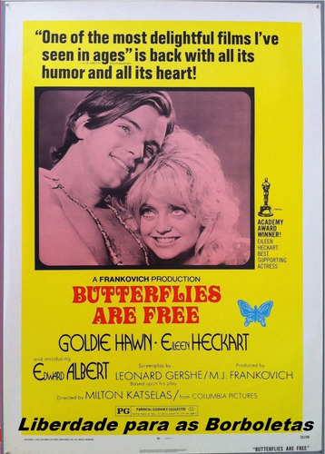 Liberdade Para As Borboletas (butterflies Are Free) 1972