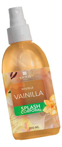 Kiotis Ritu,elle Splash Corporal Aroma Vainilla 245 Ml Volumen De La Unidad 200 Ml