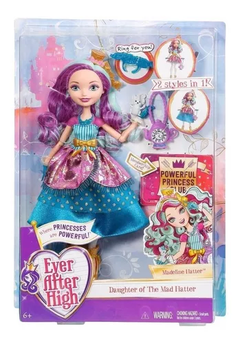 Boneca Ever After High - Madeline Hatter - Princesa Valente Mattel - Bonecas  - Magazine Luiza