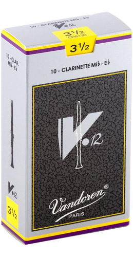 Cr6135 Eb Clarinete V.12 Cañas Fuerza 3.5; Caja De 10