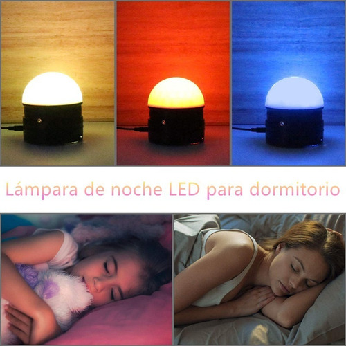 Imagen 3 de 7 de Bola Discoteca Luz Mini Magia De Cristal Bola, Luz Del Disco