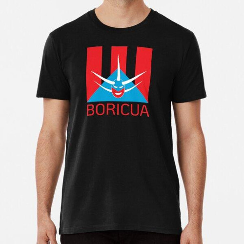 Remera Bandera De Puerto Rico Y Vejigante Algodon Premium