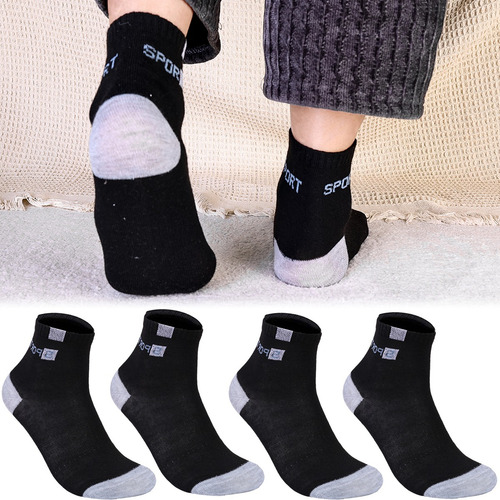Calcetines Deportivos De Algodón Transpirable Para Hombre, 5