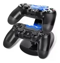 Comprar Base Doble Vertical Para Controles Joystick Ps4 + Cable Usb 