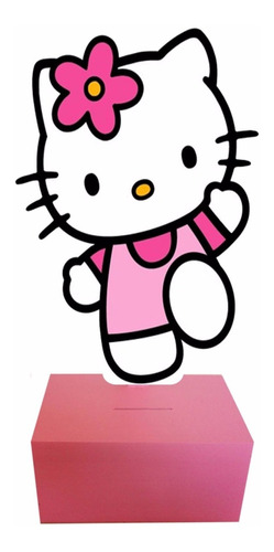 Hello Kitty Alcancías Personalizadas Fiesta Madera Mdf