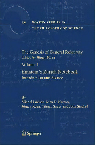 The Genesis Of General Relativity, De Michel Janssen. Editorial Springer Verlag New York Inc, Tapa Dura En Inglés