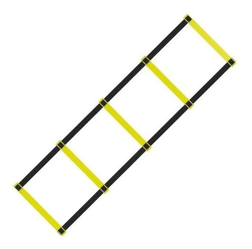 Imagen 1 de 9 de Escalera Fleje 5 Peldaños - Color Amarillo, Blanco, Naranja