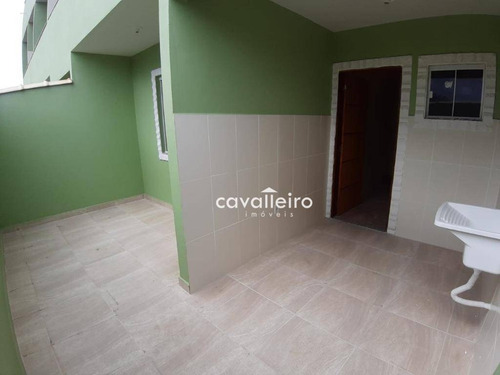 Imagem 13 de 15 de Apartamento À Venda, 55 M² Por R$ 225.000,00 - Cordeirinho (ponta Negra) - Maricá/rj - Ap0281