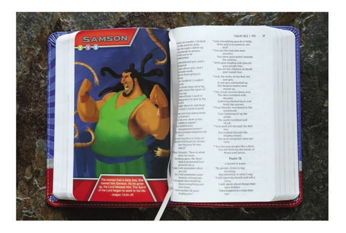 Holy Bible New International Version Super Heroes Backpack