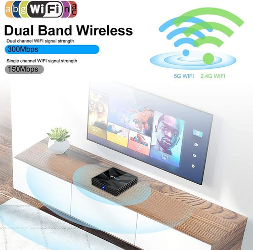 Tv Box Pro Smart Tv Android 10, 4gbram/64gb Rom 4k