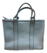 Comprar Cartera Tote Bag M Cuero Pu Color Acero - Divina Chic