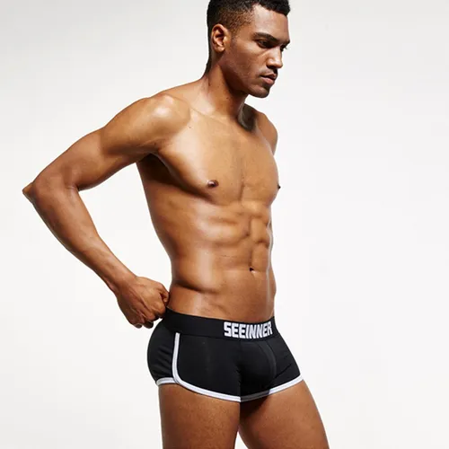 . Calzoncillos Boxer 3 Rellenos Aumenta Esponja Removible