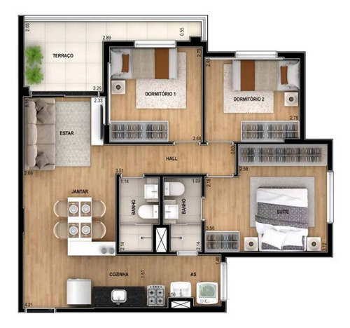 Imagem 23 de 29 de Apartamento À Venda No Bairro Tucuruvi - São Paulo/sp - O-25685-42364