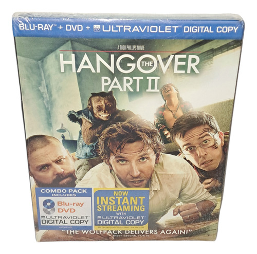 The Hangover Part Ii Bluray Dvd Película (Usado)