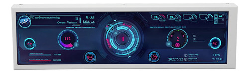 Pantalla De Temperatura Para Pc De 8.8 Pulgadas Monitor De T