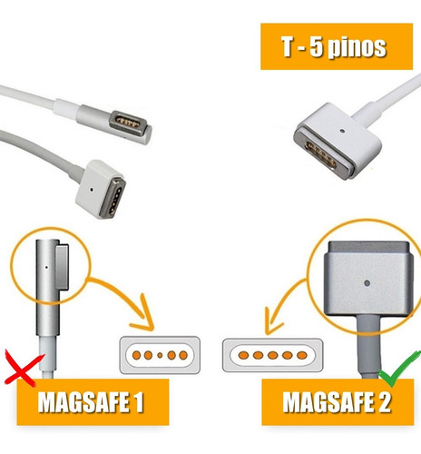 Imagem 4 de 5 de Fonte Carregador Para Macbook Pro 60w 16.5v 3.65a