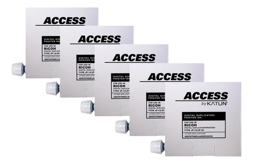5 Tinta Negra 817113 Jp 1230 1235 3000 Dx 3340 Gestetner Lan Negro