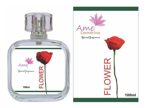 Perfume Flower 100ml - Amei Cosméticos - Frag.import.
