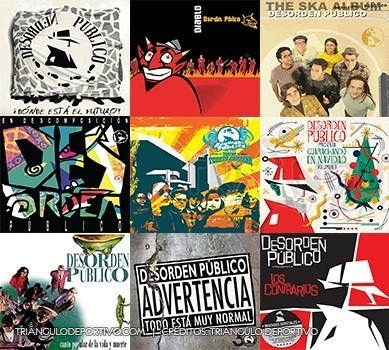 Desorden Público: Discografía Completa En Mp3 320