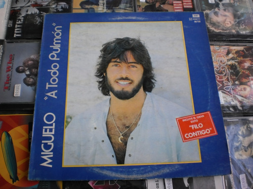 Miguelo - A Todo Pulmon - Vinilo Unico Excelente - 