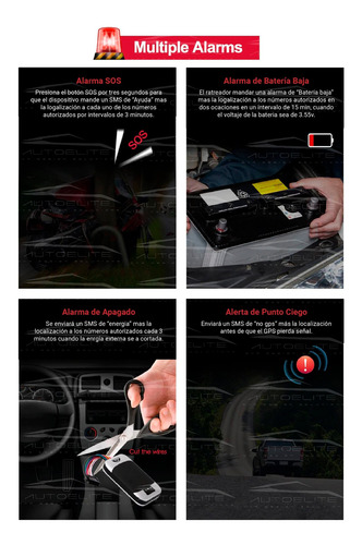 Gps Tracker Localizador Satelital Auto Moto Tk303g Control