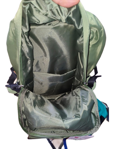 Mochila Juvenil Ruz Truzt Verde Porta Skate Bolsa Secreta Laptop