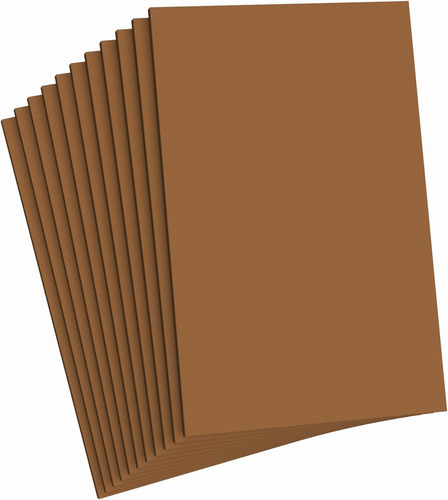 Brown Foam Sheets Crafts, 8.5x5.5 Inch Eva Craft Foam P...