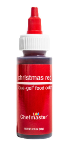 Chefmaster Rojo Navidad / Christmas Red 2.3 Oz (65g)