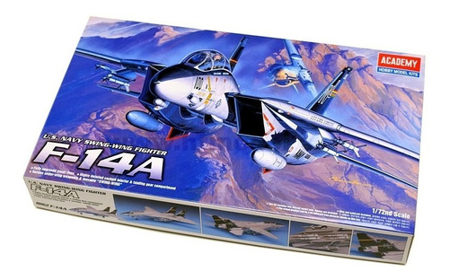 F-14a U.s Navy Swing-wing Fighter -escala 1/72 Academy 12471