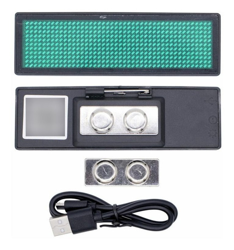 Display Led Verde Programable 85x23mm