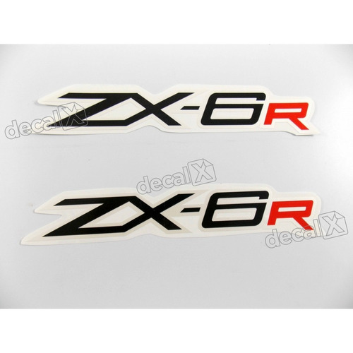 Adesivo Emblema Kawasaki Zx6r Par Zx6r6 Zx 6r Fgc