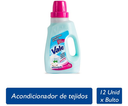 Vale Acondicionador De Tejidos 1lt X 12 Unid