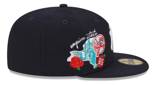 Gorra New Era 59fifty Yankees Mlb City Cluster Black Negro 7 1/4 57.7cm