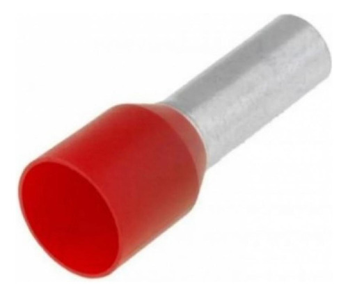Kit de conectores de terminales Intelli con forma de ojo tubular rojo de 95 mm (10)