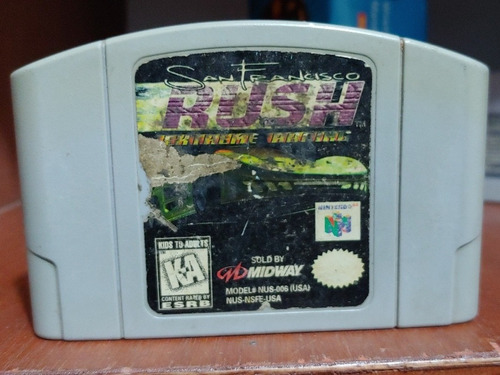 Vídeojuego Rush N64 