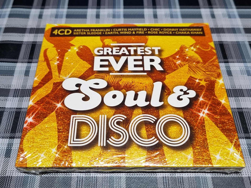 Soul & Disco - Box Compilado 4 Cds - Import Cerrado Impeca 