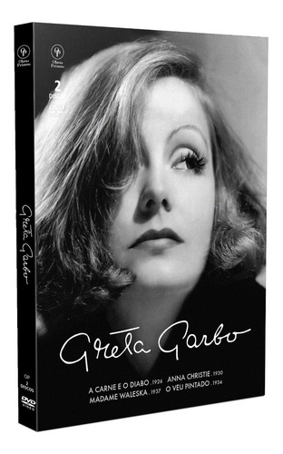 Greta Garbo - Box Com 2 Dvds - 4 Filmes - Cards