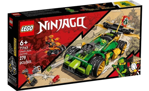 Lego Ninjago - Carro De Corrida Evo Do Lloyd 279pçs - 71763