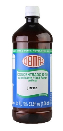 Concentrado Comestible De Jerez 1 Litro Deiman