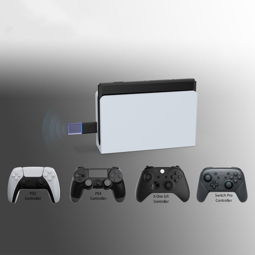 Adaptador Receptor Bluetooth Para Swtch, Pc, Tv Box