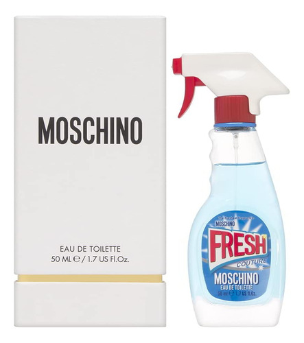 Perfume Fresh Couture De Moschino, 50 Ml, Para Mujer