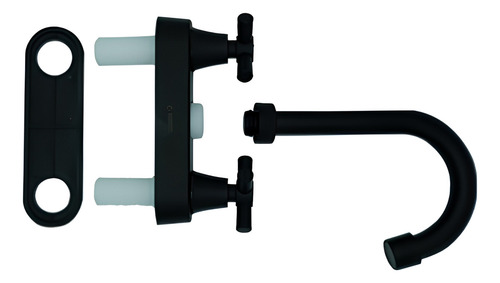 Mezcladora Lavabo De Baño Balance Mzl4313 Negro Mate