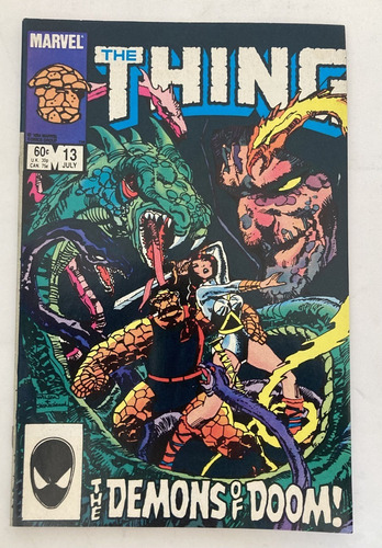 Comic Marvel: The Thing (de Los Fantastic Four) #13 (1984). Direct Edition