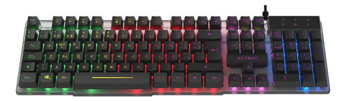 Teclado Gamer Acteck Aurean Ii Ta220g Alámbrico Usb Español