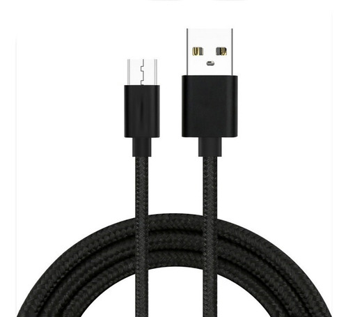 Cable Nylon 1 Metro Micro Usb V8 Carga Rapida Todas Marcas