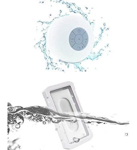 Ducha Altavoz Bluetooth Impermeable Manos Libres Wqgt8