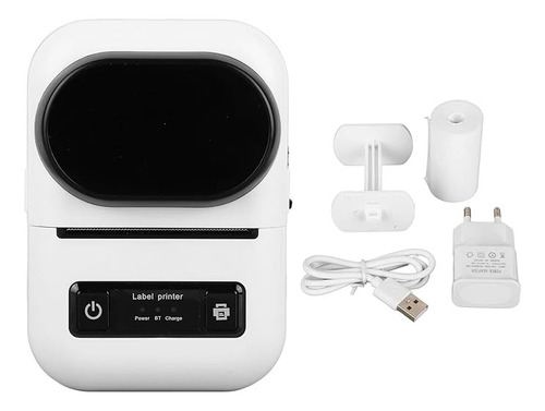 Mini Impressora Adesiva Portátil Bluetooth Cor Branco 127/220v
