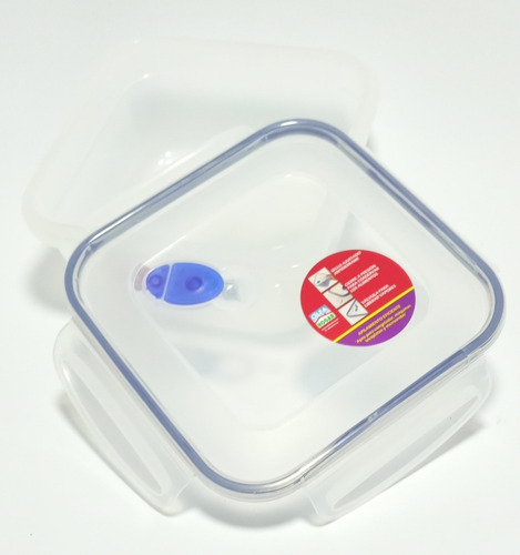 Envase Vianda Conservadora Alimentos Sello De Presión 1.3 L